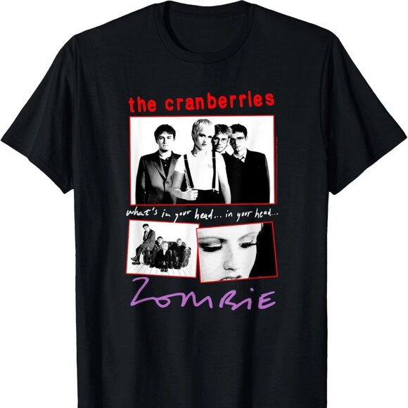 The Cranberries Zombie Collage Band T-Shirt 172 - Picture 1 of 5